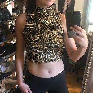 🆕 Sequin Cropped Top